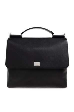 Dolce & Gabbana Leather Briefcase | Men's | Vitkac